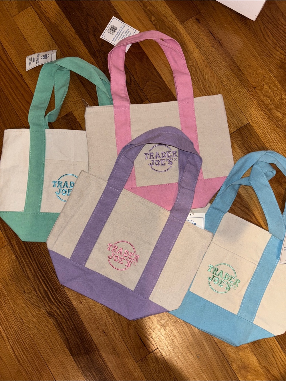 Trader Joe’s Spring Mini’s - set of four with tags